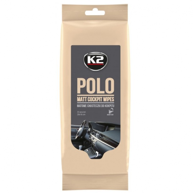 K2 POLO MATT - műszerfaltisztító kendő